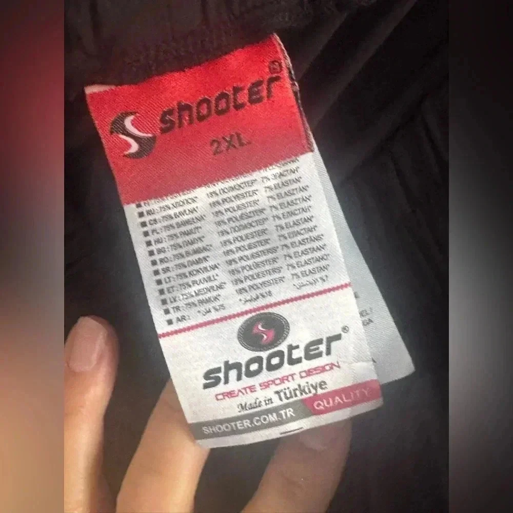 Shooter Pants Create Sport Design 2XL Black Made In Turkey